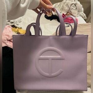 Telfar Pastel Purple Tote Bag